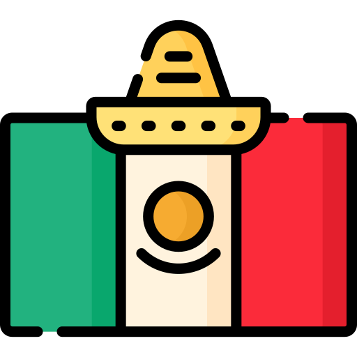 Mexico Special Lineal color icon
