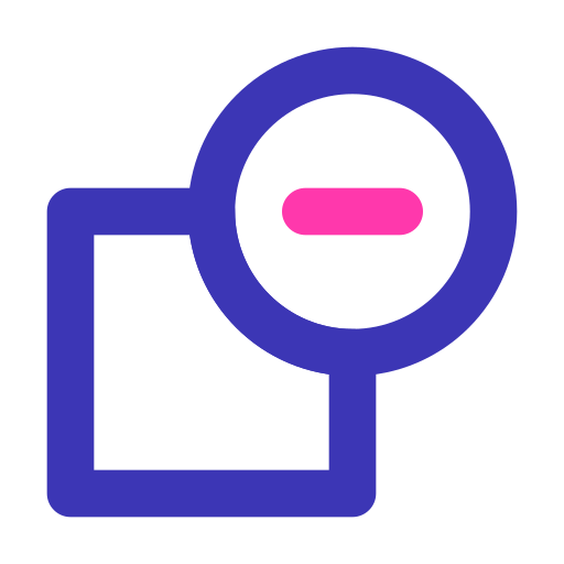 減算 Generic color outline icon