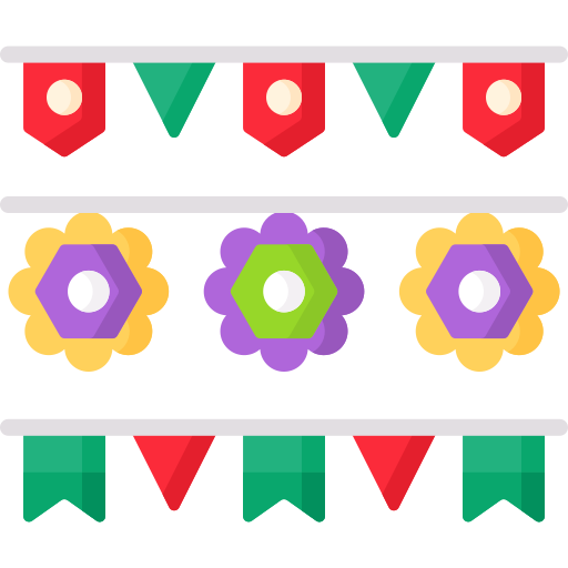 Garland Special Flat icon