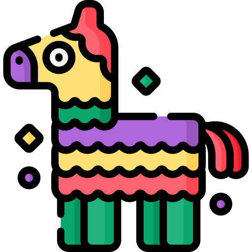 piñata Special Lineal color icon