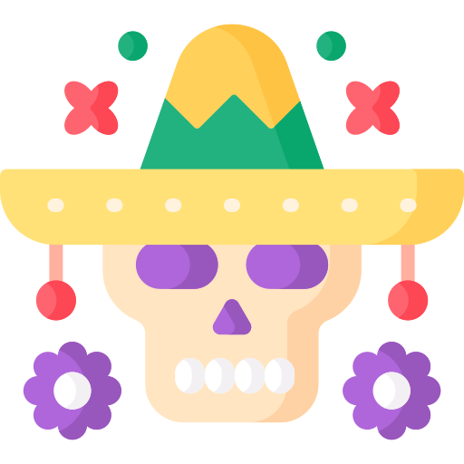 Skull Special Flat icon