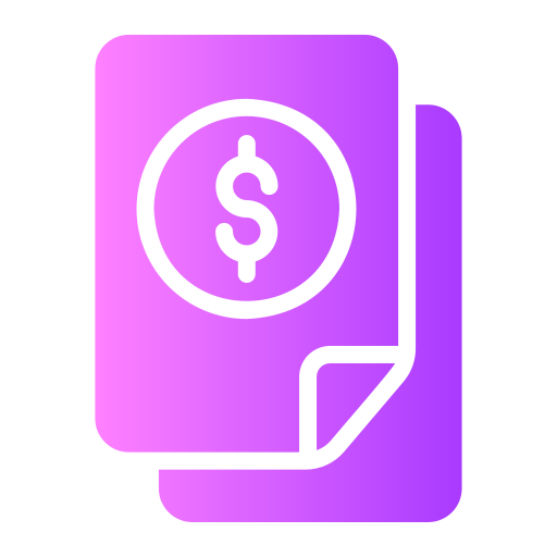 예산 Generic gradient fill icon