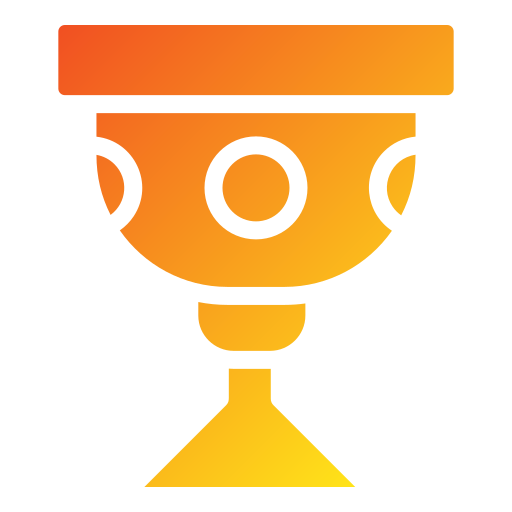 Holy chalice Generic gradient fill icon