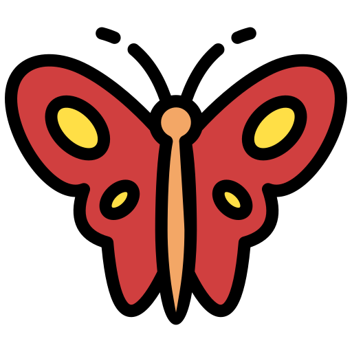 schmetterling Generic color lineal-color icon