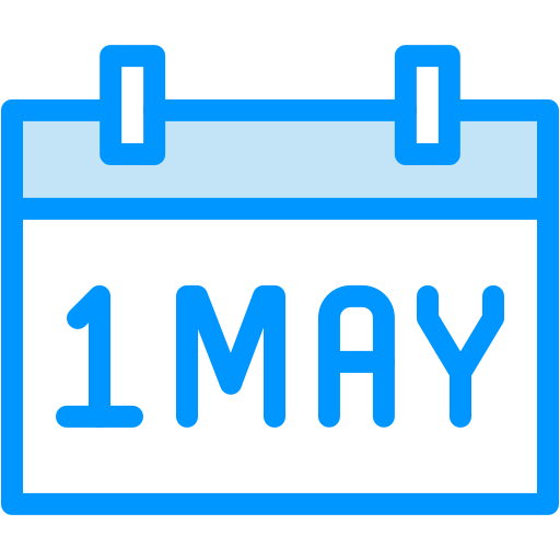 1. mai Generic color lineal-color icon