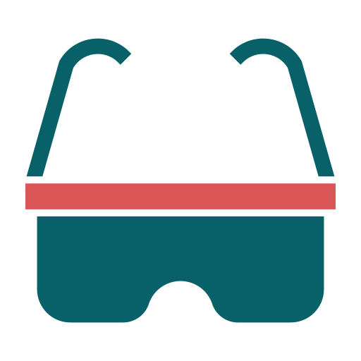 Безопасные очки Generic color fill иконка