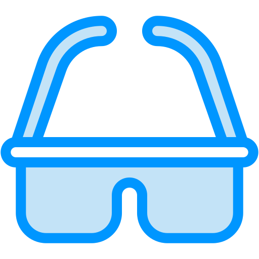 lunettes de protection Generic color lineal-color Icône