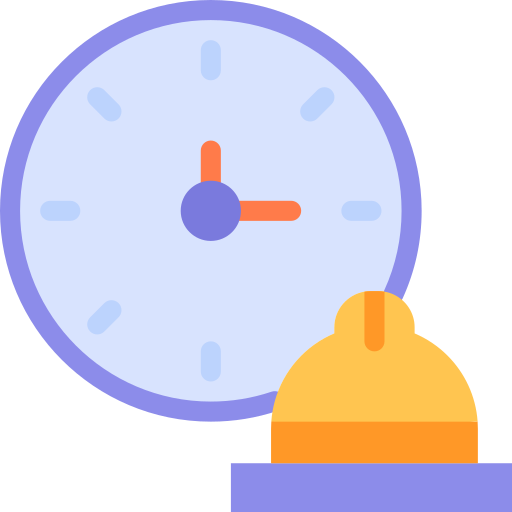 Working hours Generic color fill icon