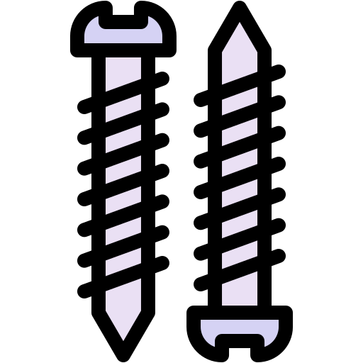 Śruba Generic color lineal-color ikona