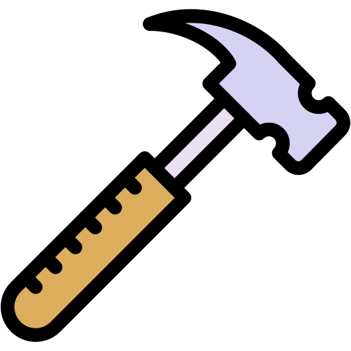 Hammer Generic color lineal-color icon