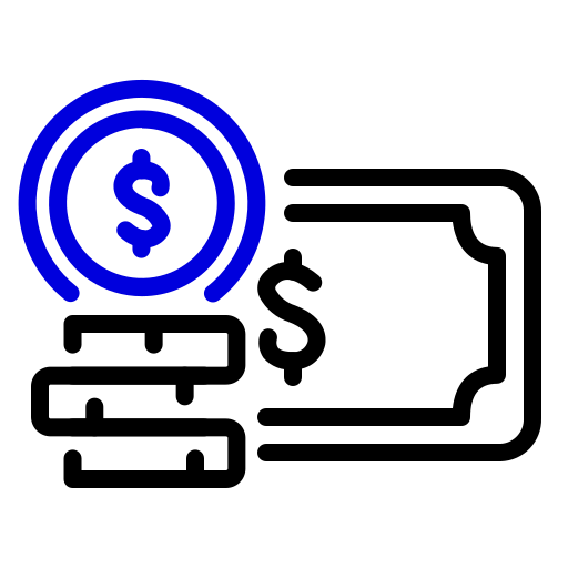 Cash Generic color outline icon