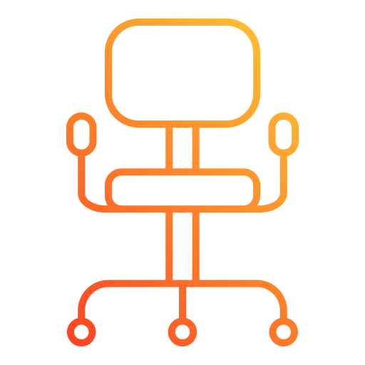 Office chair Generic gradient outline icon