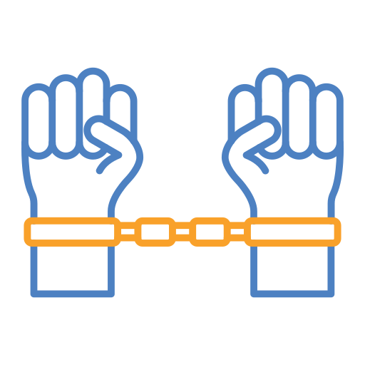 Slavery Generic color outline icon
