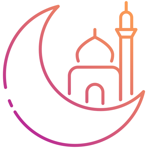 eid al-fitr Generic gradient outline icon