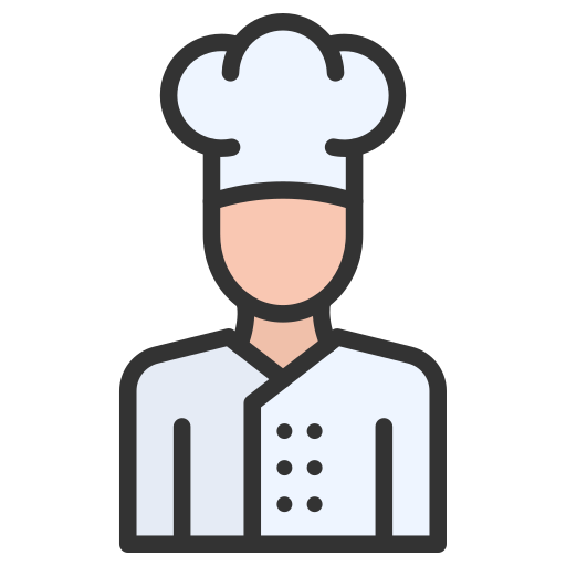 cocinero Generic color outline icono