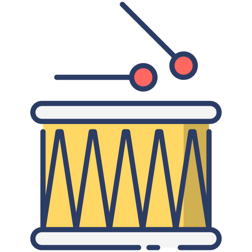 ドラム Generic color outline icon
