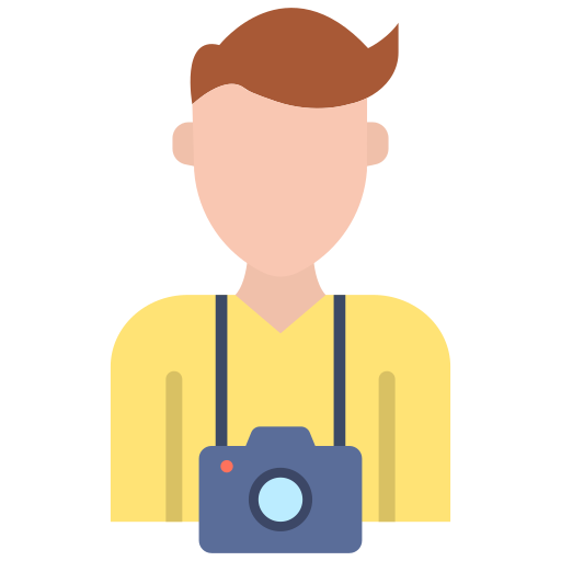 Photographer Generic color fill icon