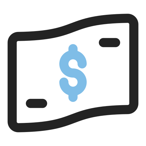 Cash money Generic color outline icon