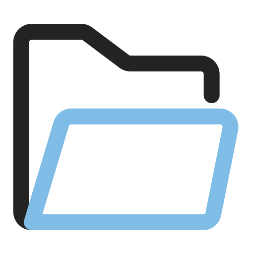 폴더 Generic color outline icon