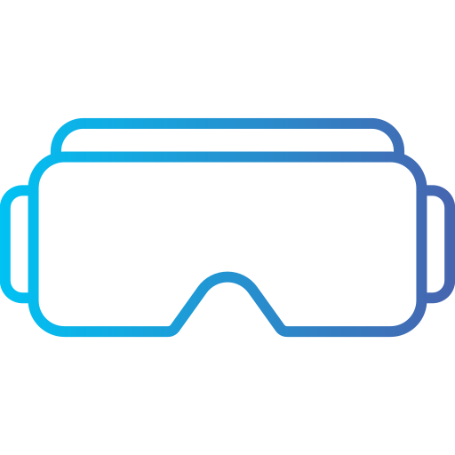 Virtual reality Generic gradient outline icon