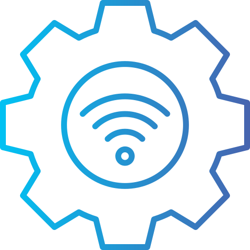 Internet of things Generic gradient outline icon