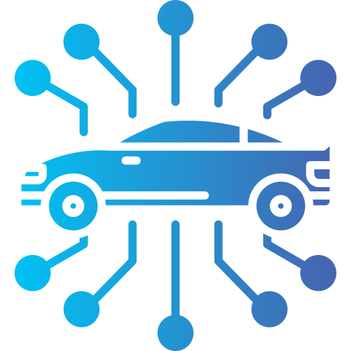 Autonomous car Generic gradient fill icon