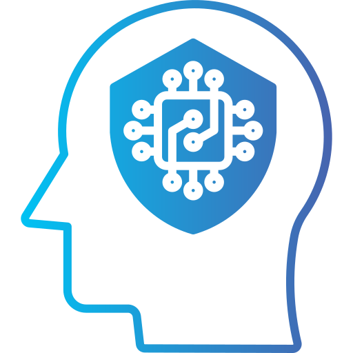 sistema cyber fisico Generic gradient fill icona