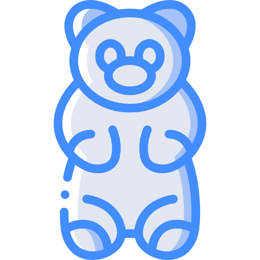 Мармеладный мишка Basic Miscellany Blue иконка