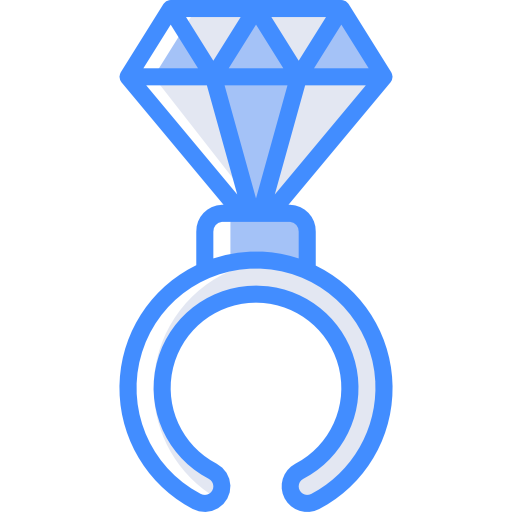 Ring pop Basic Miscellany Blue icon