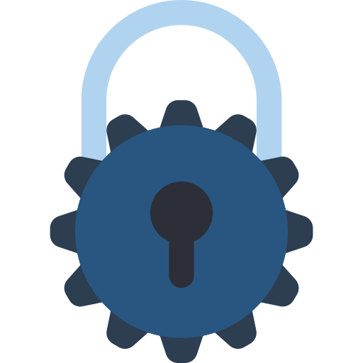 Lock Basic Miscellany Flat icon