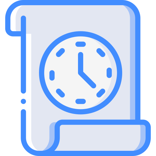 Time Basic Miscellany Blue icon