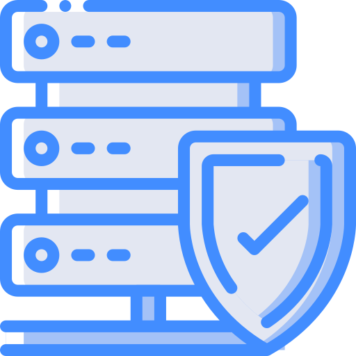Database Basic Miscellany Blue icon