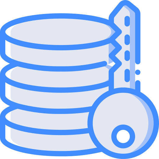 데이터 베이스 Basic Miscellany Blue icon