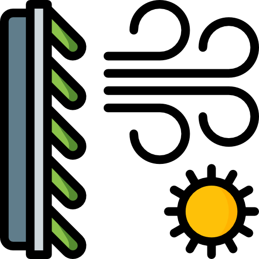 klimatyzator Basic Miscellany Lineal Color ikona