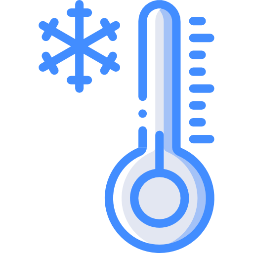 Temperature Basic Miscellany Blue icon