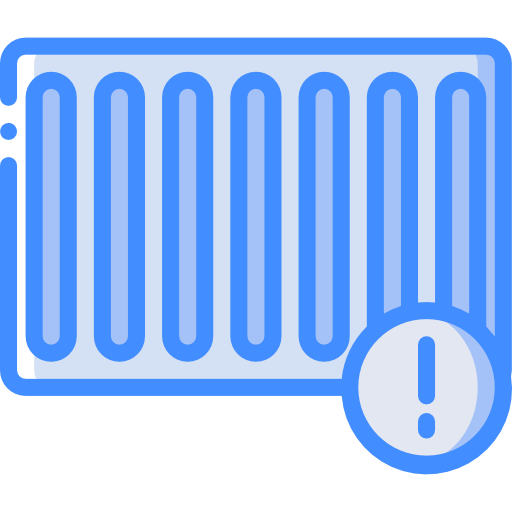calefacción Basic Miscellany Blue icono