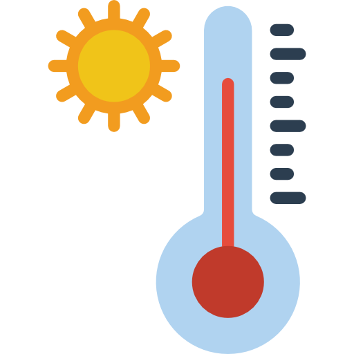 temperatura Basic Miscellany Flat icona
