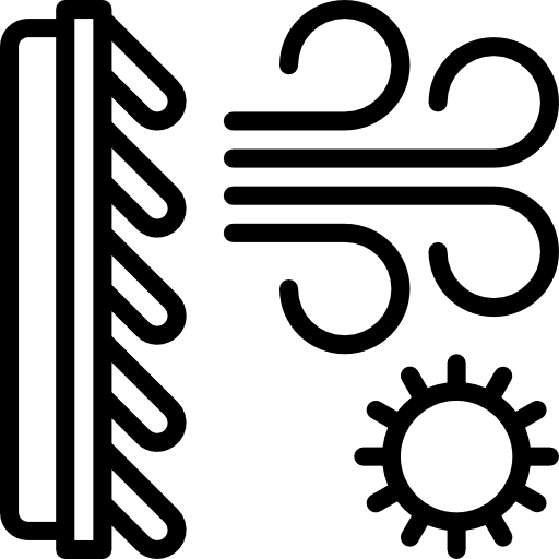 klimatyzator Basic Miscellany Lineal ikona
