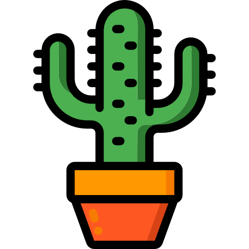 cactus Basic Miscellany Lineal Color icona