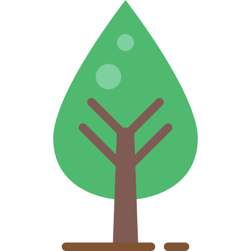 Tree Basic Miscellany Flat icon