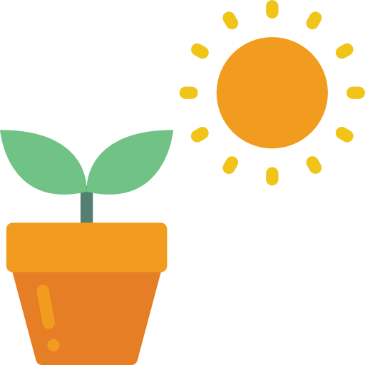 Plant pot Basic Miscellany Flat icon