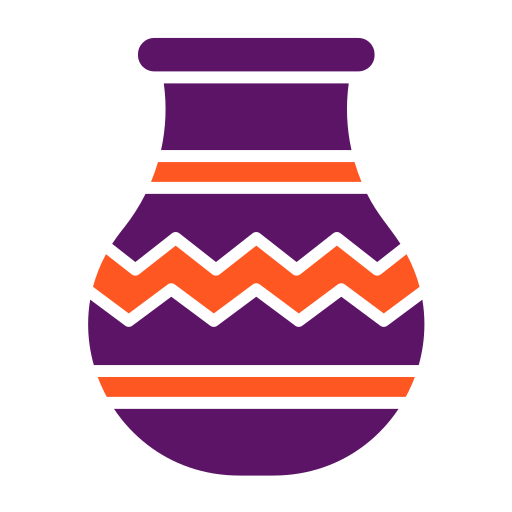 陶器 Generic color fill icon