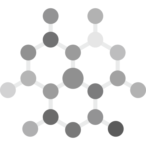 molecola Generic color fill icona