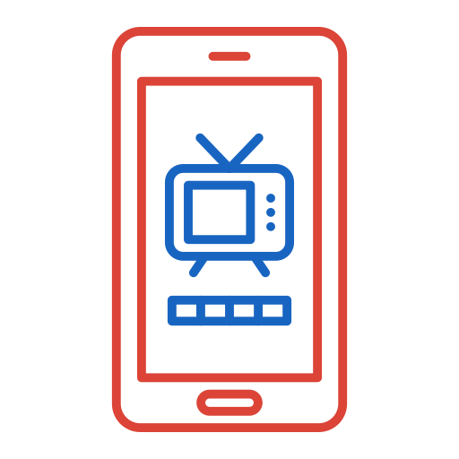 tv-app Generic color outline icon