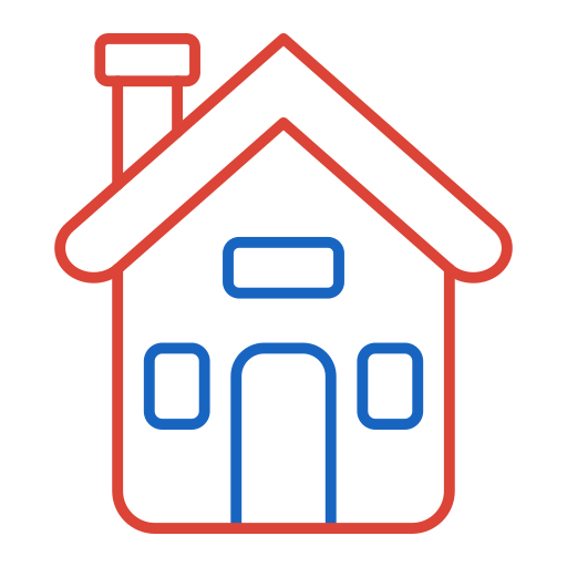 hogar Generic color outline icono