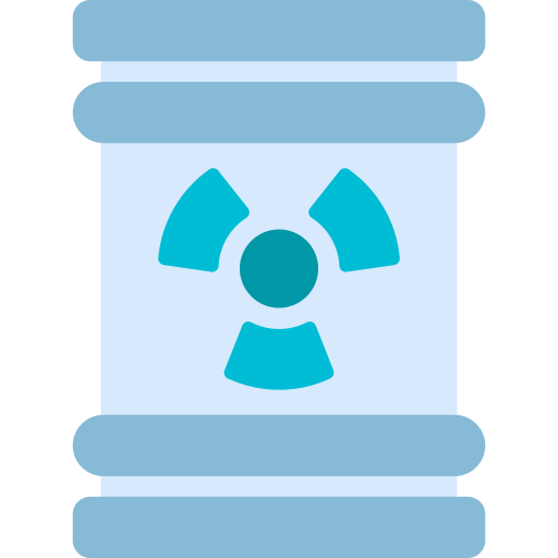 放射線 Generic color fill icon