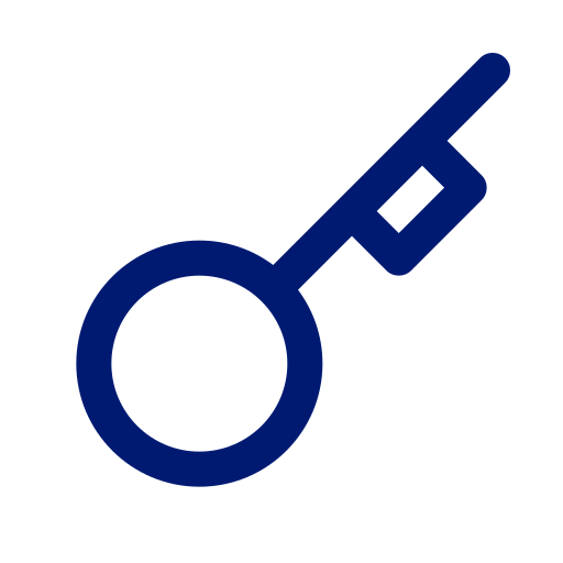 鍵 Generic color outline icon