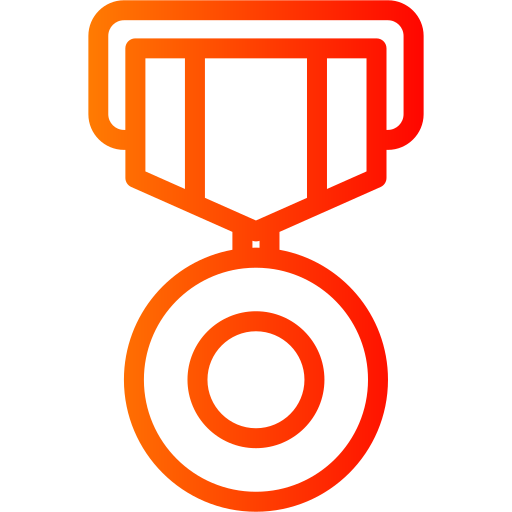 médaille Generic gradient outline Icône