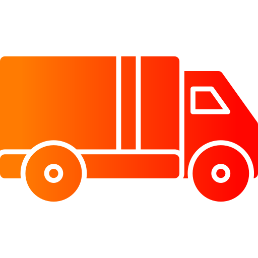 ciężarówka towarowa Generic gradient fill ikona