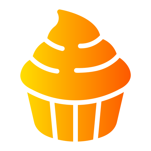 カップケーキ Generic gradient fill icon